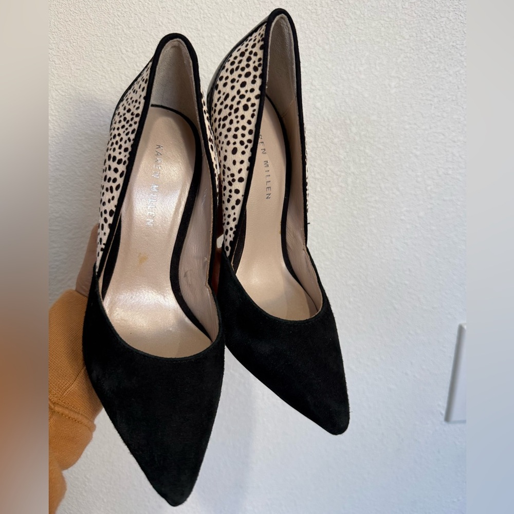 Karen Millen Animal Print Stiletto Pumps Size 6 / EU 36 - Picture 5 of 7